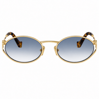 Miu Miu MU 52YS ZVN80O 54mm Womens Oval Sunglasses