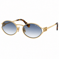 Miu Miu MU 52YS ZVN80O 54mm Womens Oval Sunglasses