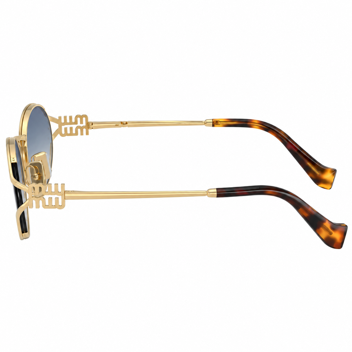 Miu Miu MU 52YS ZVN80O 54mm Womens Oval Sunglasses