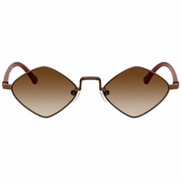 EA 2182 345513 50mm Unisex Irregular Sunglasses
