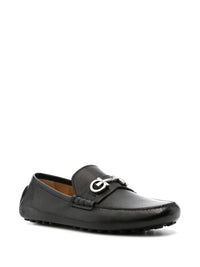 Ferragamo Gancini-Plaque Driver Shoes