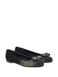 Ferragamo Vara Bow Ballerina Shoes