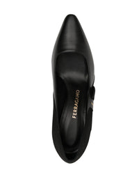 Ferragamo Vissia 70Mm Leather Pumps