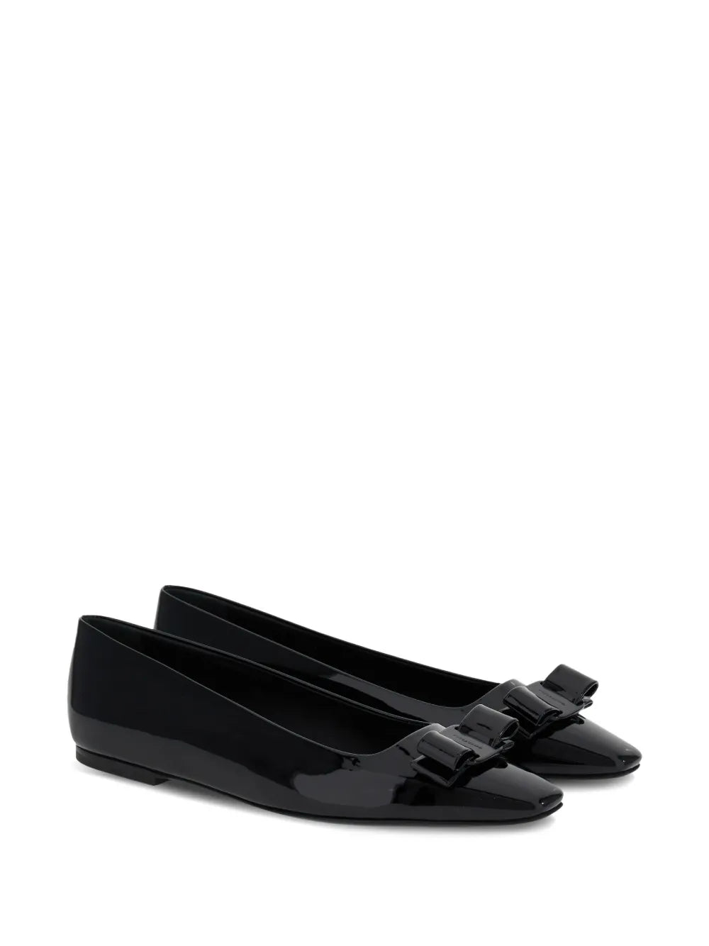 Ferragamo Vara Bow Ballerina Shoes