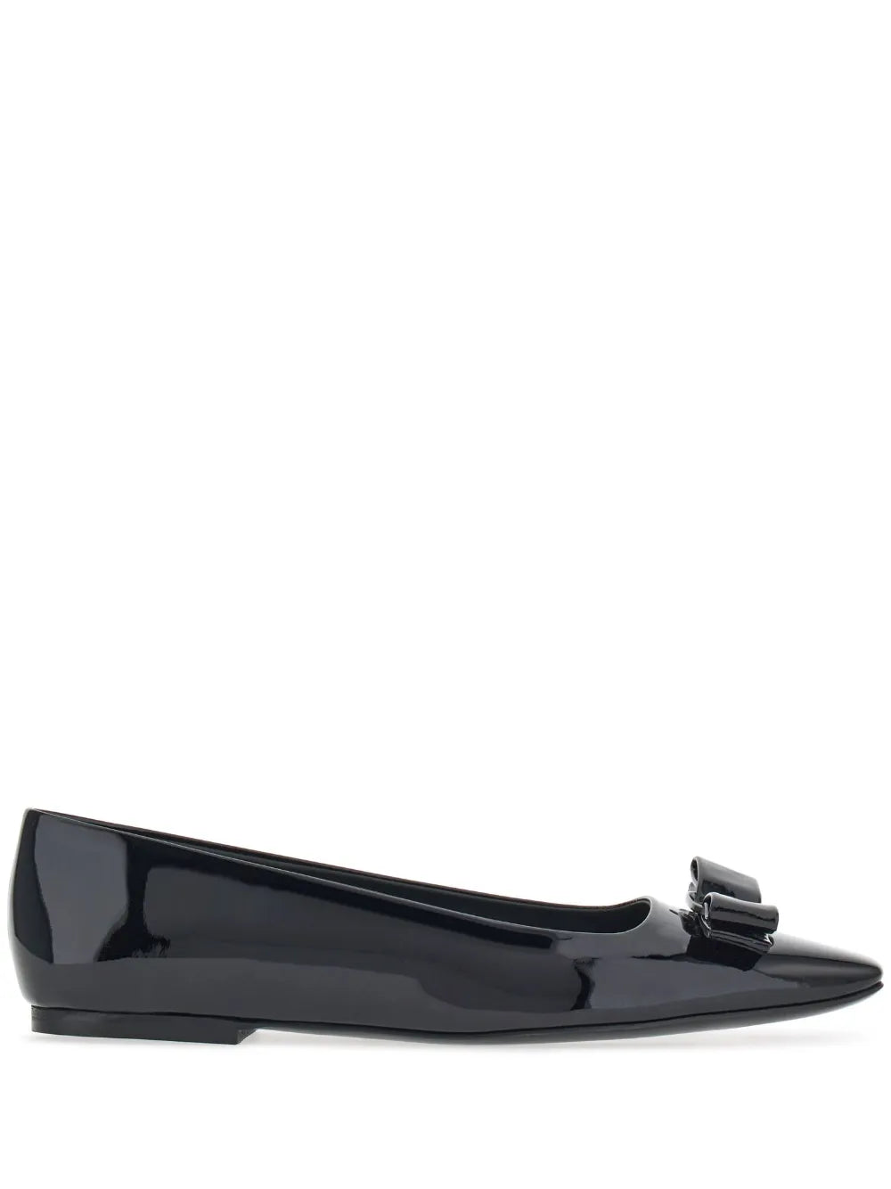 Ferragamo Vara Bow Ballerina Shoes