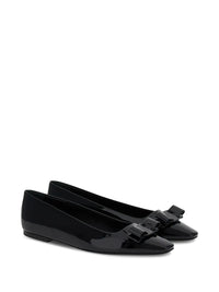 Ferragamo Vara Bow Ballerina Shoes