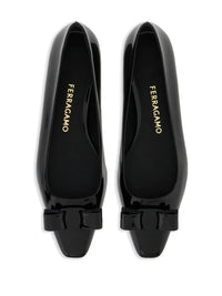 Ferragamo Vara Bow Ballerina Shoes