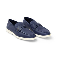 Ferragamo Gancini-Plaque Leather Loafers
