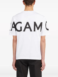 Ferragamo Logo-Print Cotton T-Shirt