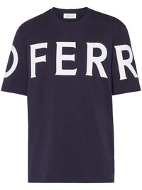 Ferragamo Logo-Print Cotton T-Shirt