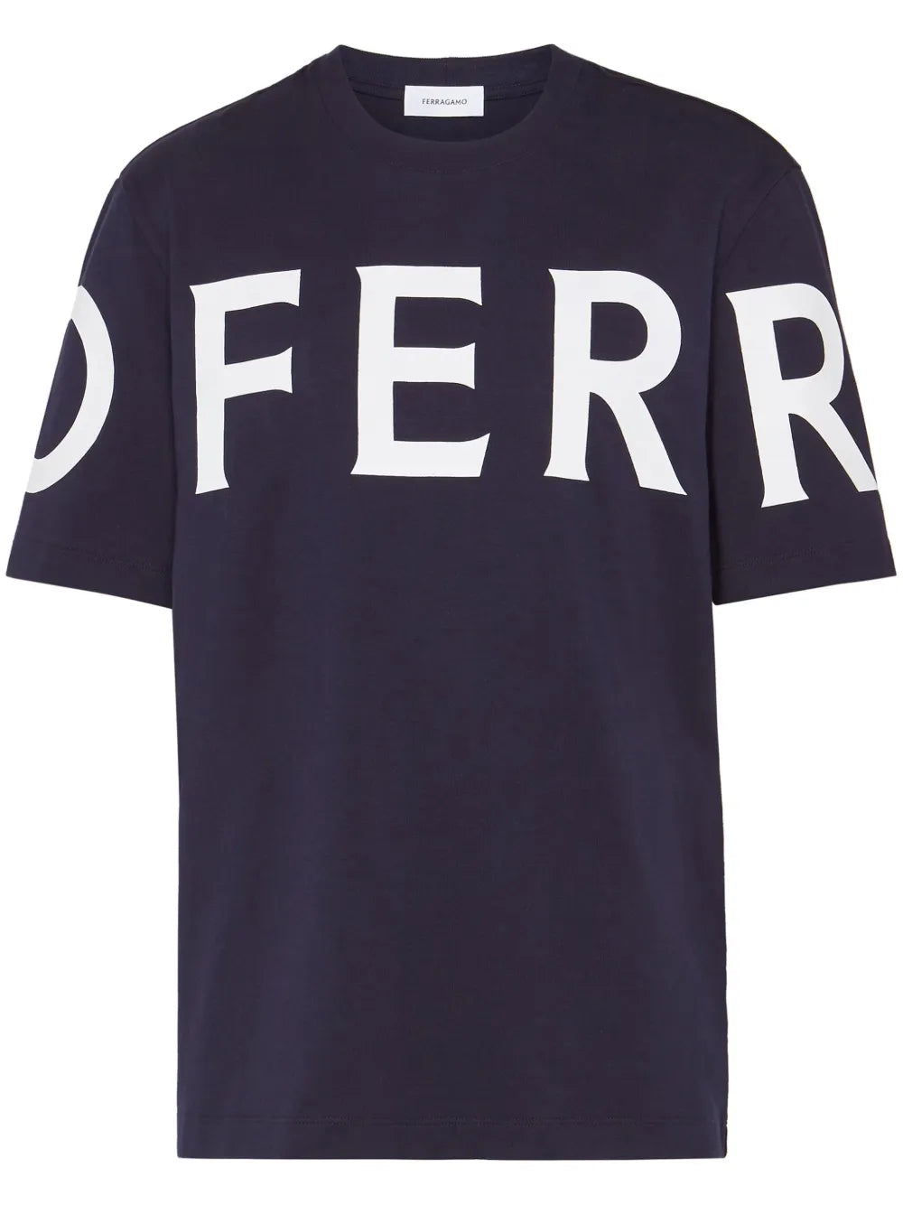 Ferragamo Logo-Print Cotton T-Shirt
