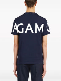Ferragamo Logo-Print Cotton T-Shirt