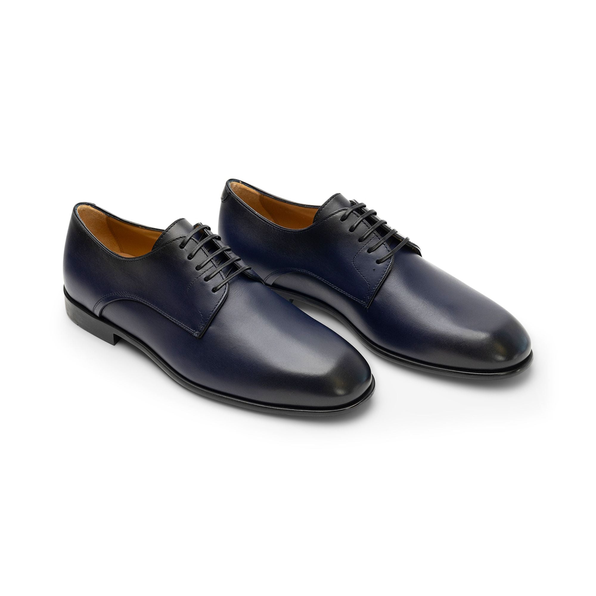 Ferragamo Polished Leather Derby Shoes