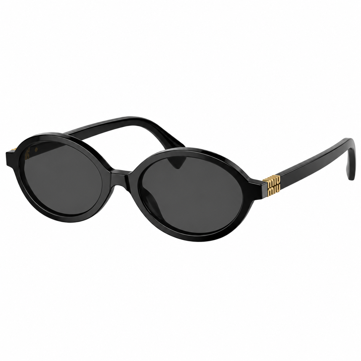 Miu Miu MU 04ZS 1AB5S0 50mm Womens Oval Sunglasses