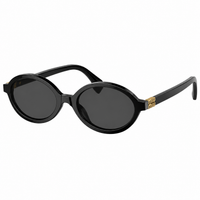 Miu Miu MU 04ZS 1AB5S0 50mm Womens Oval Sunglasses