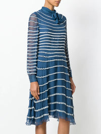 Valentino Garavani Ruffled Midi Dress