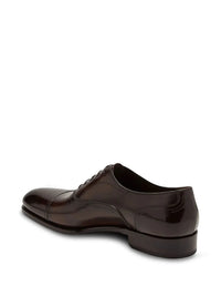 Ferragamo Gancini Leather Oxford Shoes