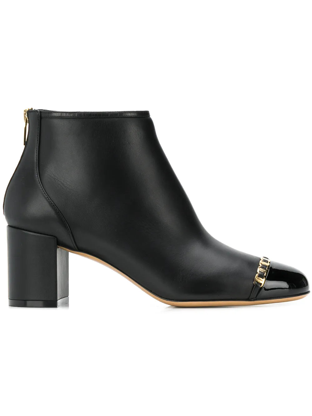 Ferragamo 95Mm Vara Chain Boots