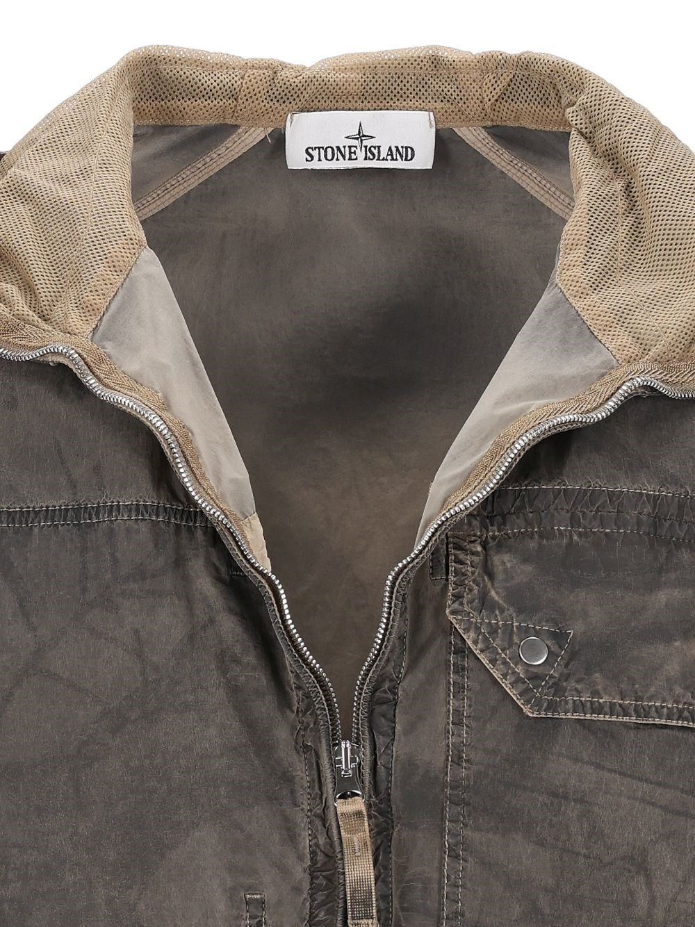 Stone Island Men Laser Forest Camo Hooded Jacket