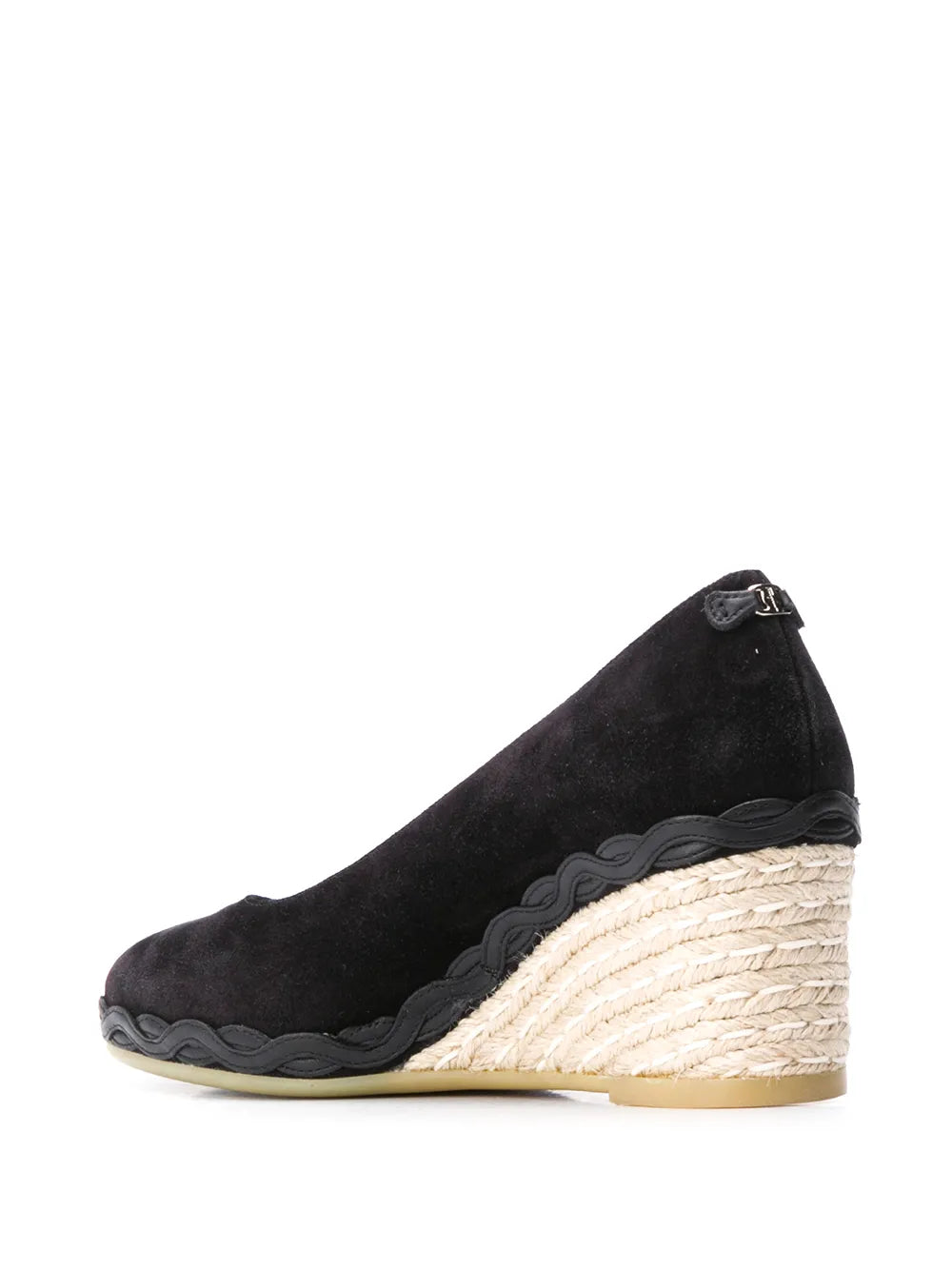 Ferragamo Capraia Espadrille Wedge Pumps