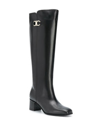 Ferragamo Gancini Knee-High Boots