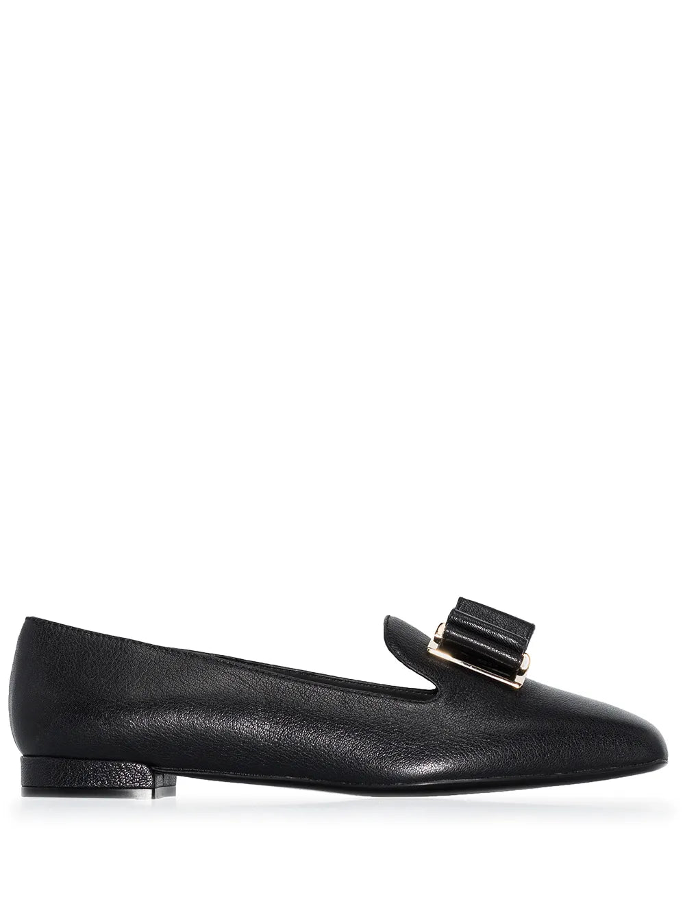 Ferragamo Zaneta Double-Bow Moccasins