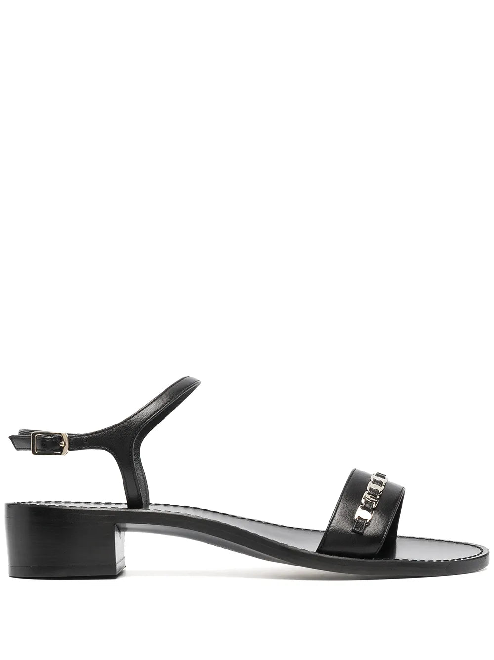 Ferragamo Tiny Vara Bow Appliqué Trim Sandals