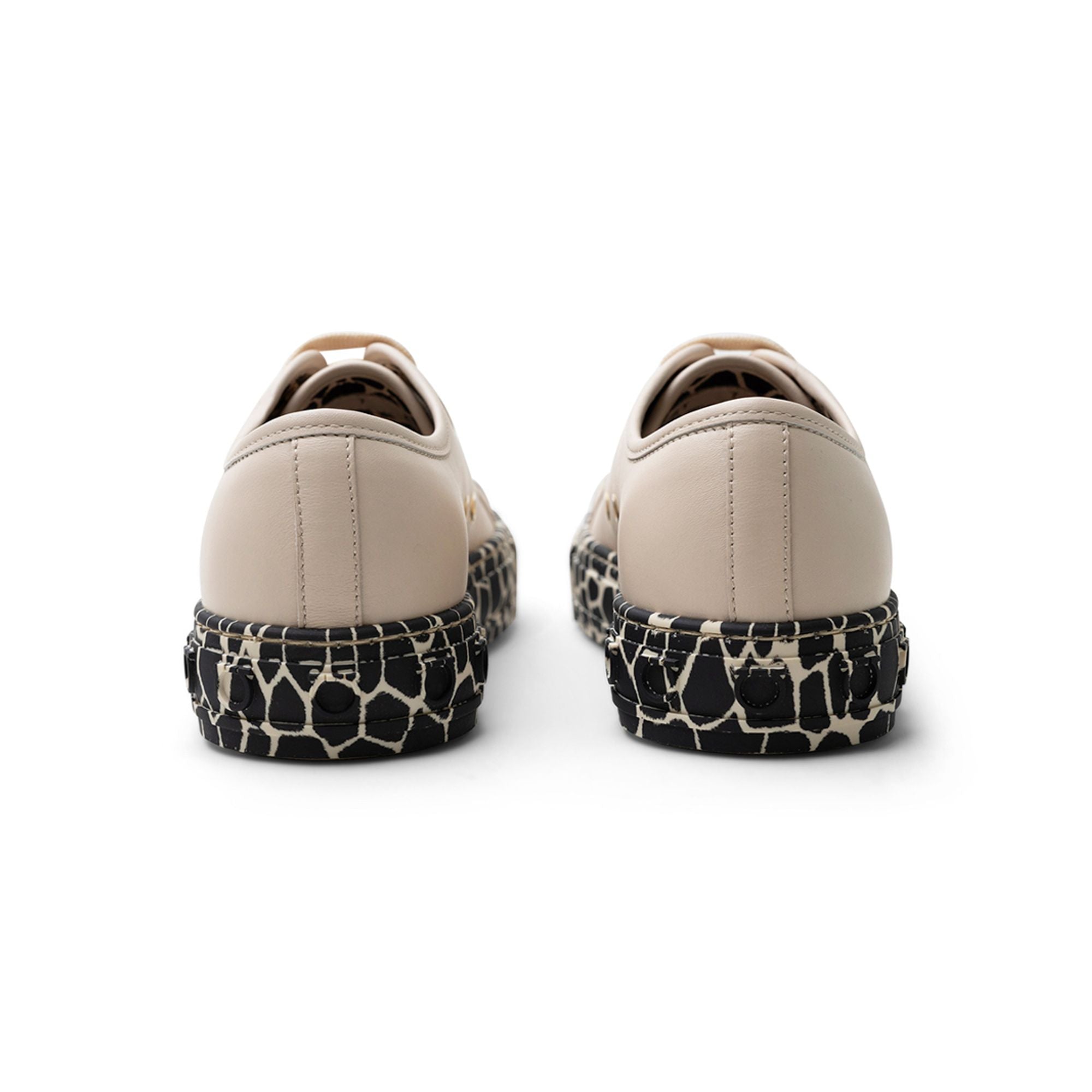 Ferragamo Gancini Printed-Sole Sneakers