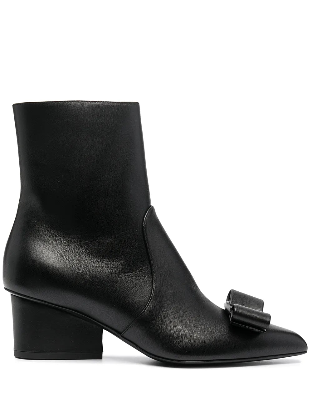 Ferragamo 55Mm Viva Bow-Detail Boots