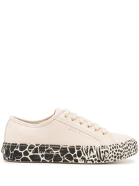 Ferragamo Gancini Printed-Sole Sneakers