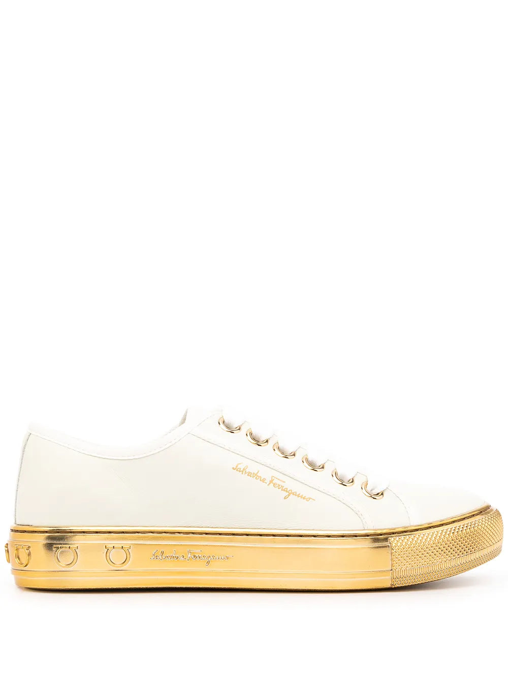 Ferragamo Tully Gancini-Sole Sneakers