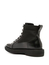 Ferragamo Paul Lace-Up Ankle Boots