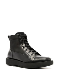 Ferragamo Paul Lace-Up Ankle Boots