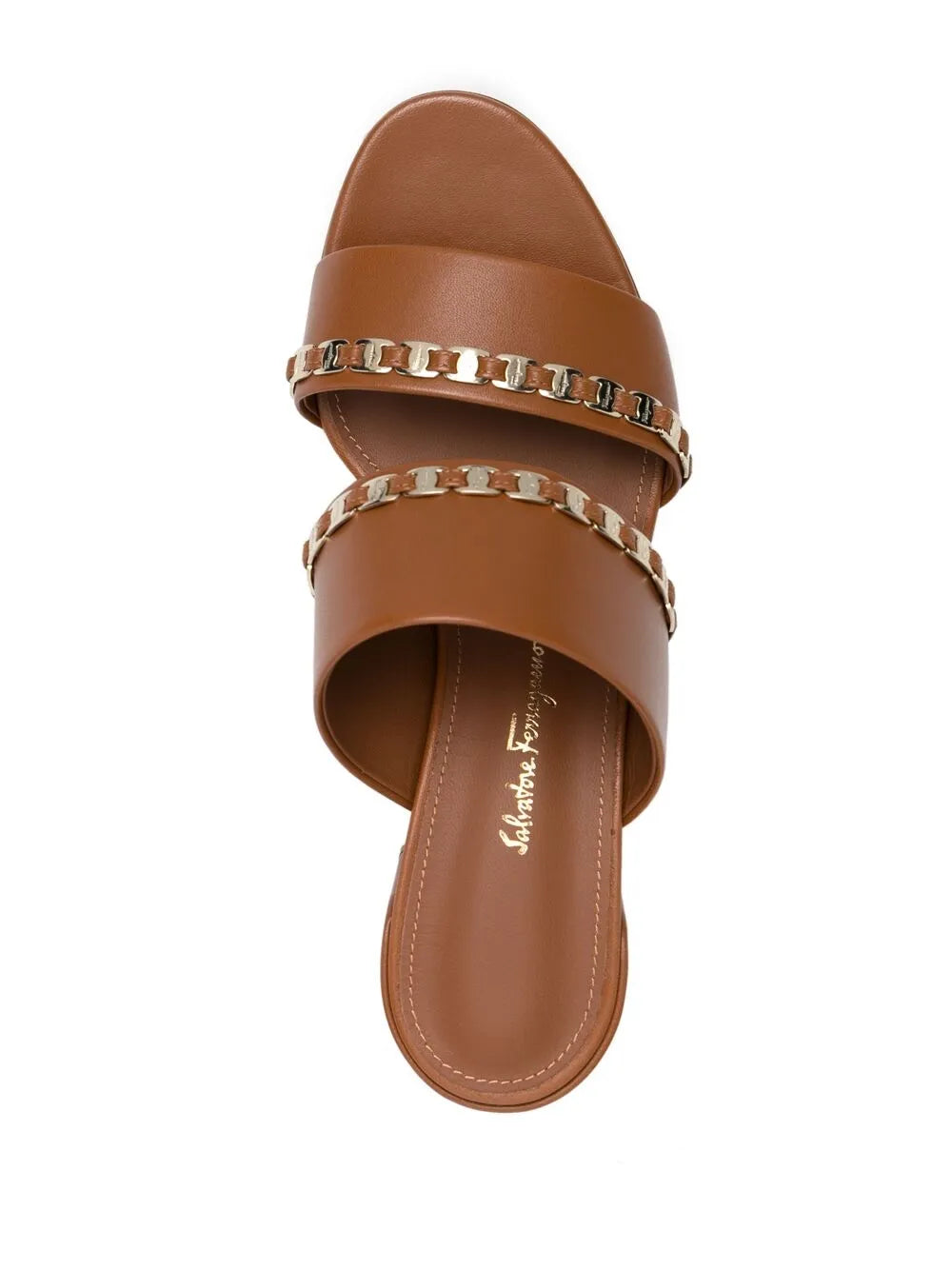 Ferragamo Ferragamo Vara Chain Sandals