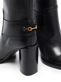 Ferragamo Gancio Horsebit 85Mm Boots