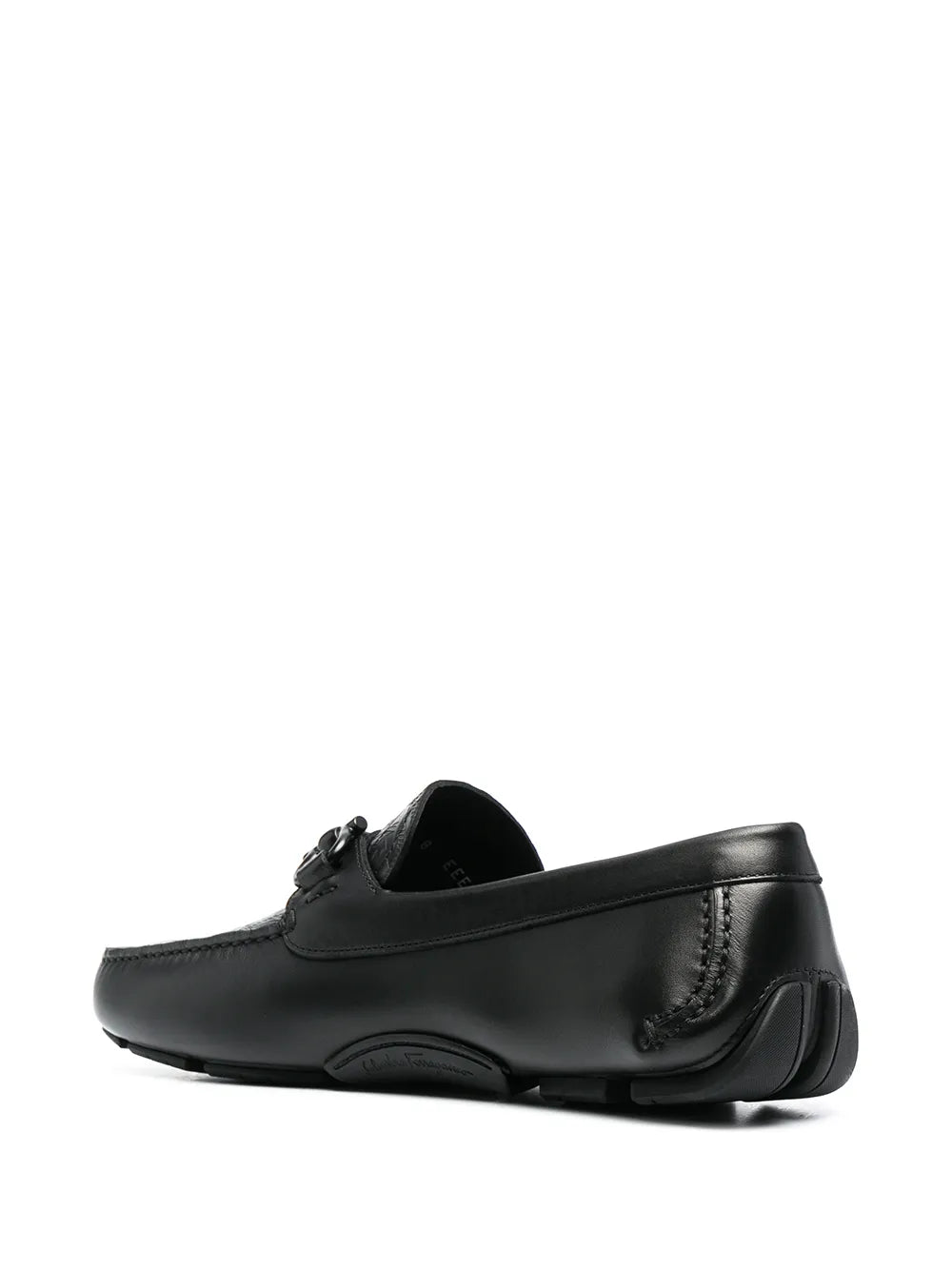 Ferragamo Gancini-Logo Loafers