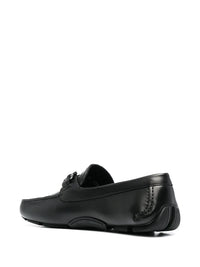 Ferragamo Gancini-Logo Loafers