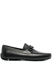 Ferragamo Gancini-Logo Loafers
