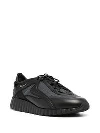 Ferragamo Pixie Toggle-Fastening Sneakers