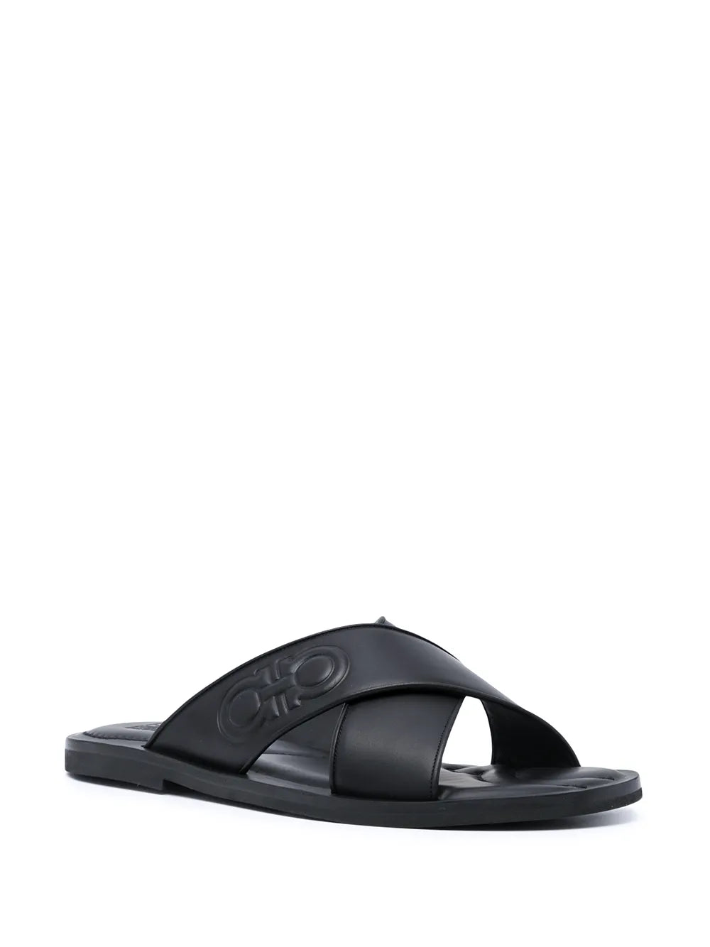 Ferragamo Crossover Strap Sandals
