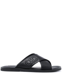 Ferragamo Crossover Strap Sandals