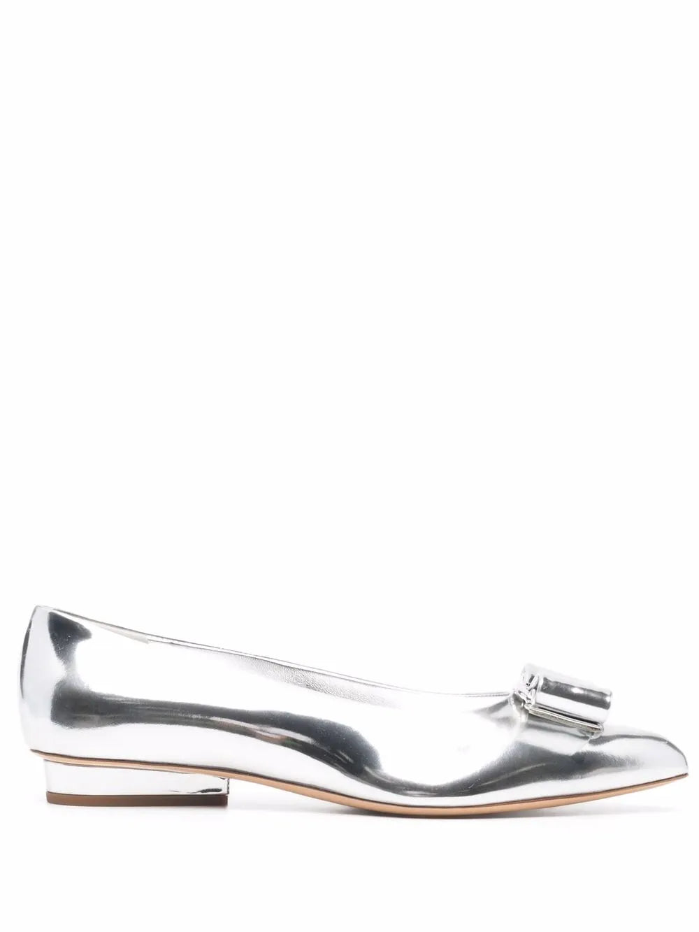 Ferragamo Viva Bow Ballerina Shoes