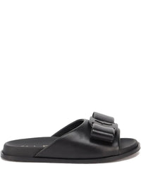 Ferragamo Vara Bow Flat Sandals