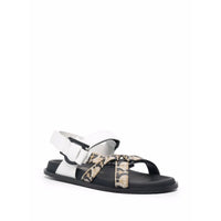 Ferragamo Open-Toe Buckled Sandals