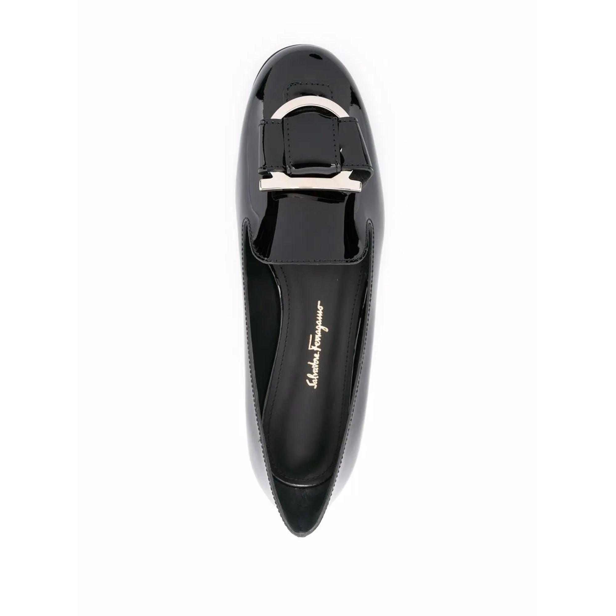 Ferragamo Gancini Bow-Embellished Loafers