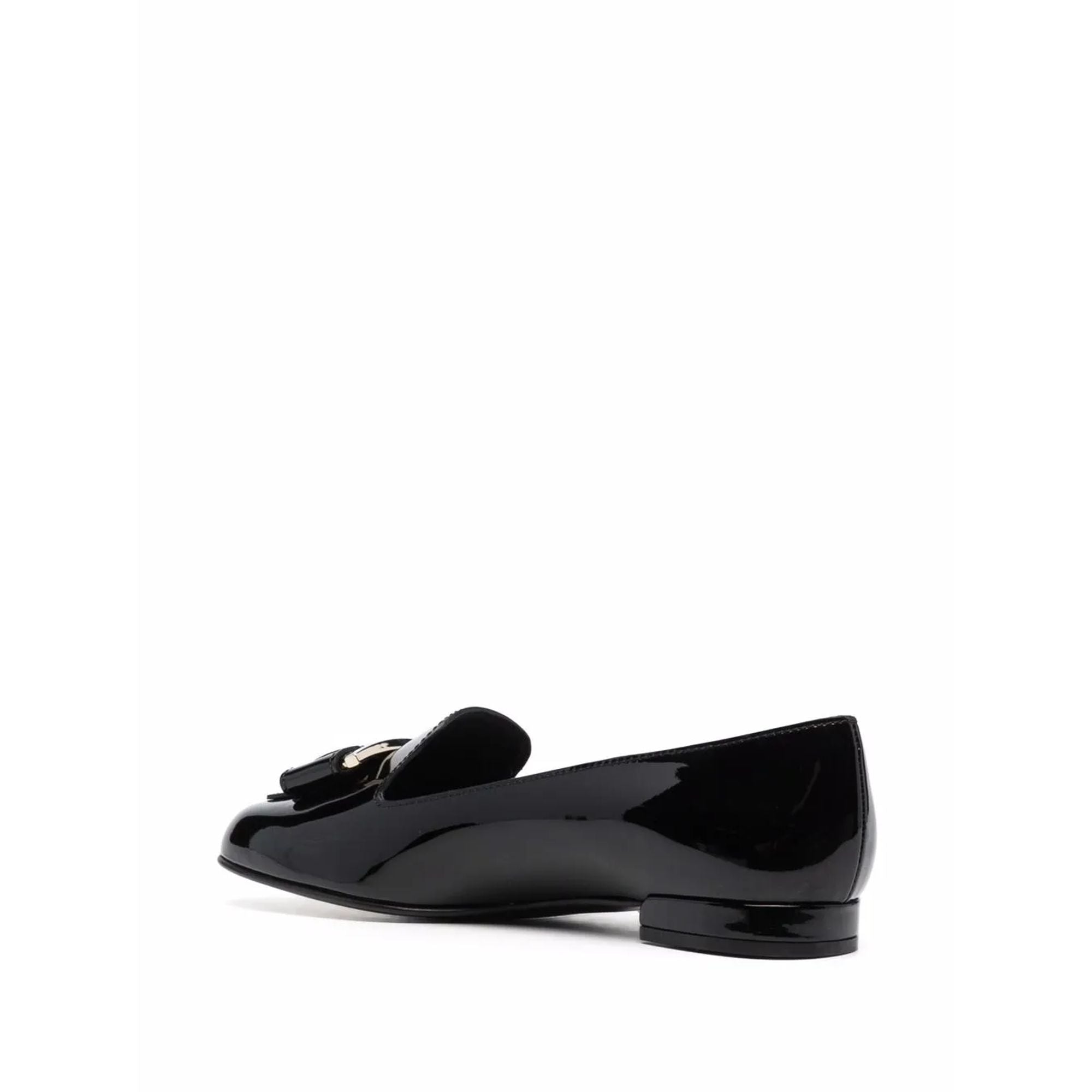 Ferragamo Gancini Bow-Embellished Loafers