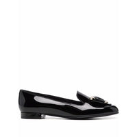 Ferragamo Gancini Bow-Embellished Loafers