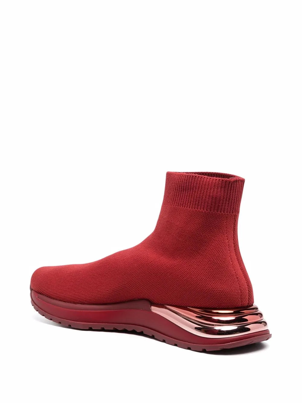 Ferragamo Knitted High-Top Sock Sneakers