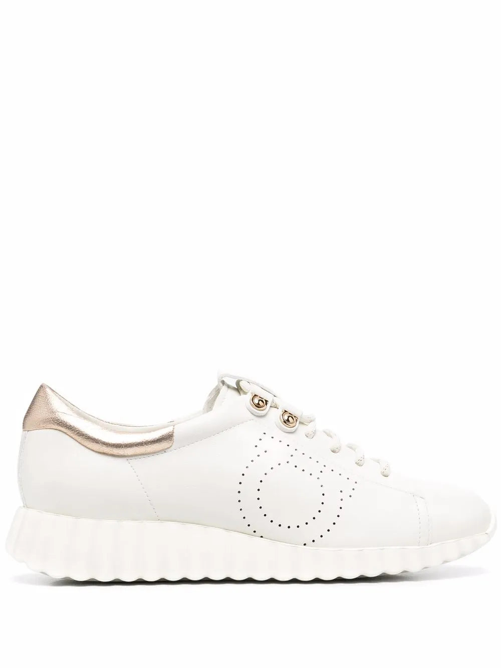 Ferragamo Gancini Low-Top Sneakers