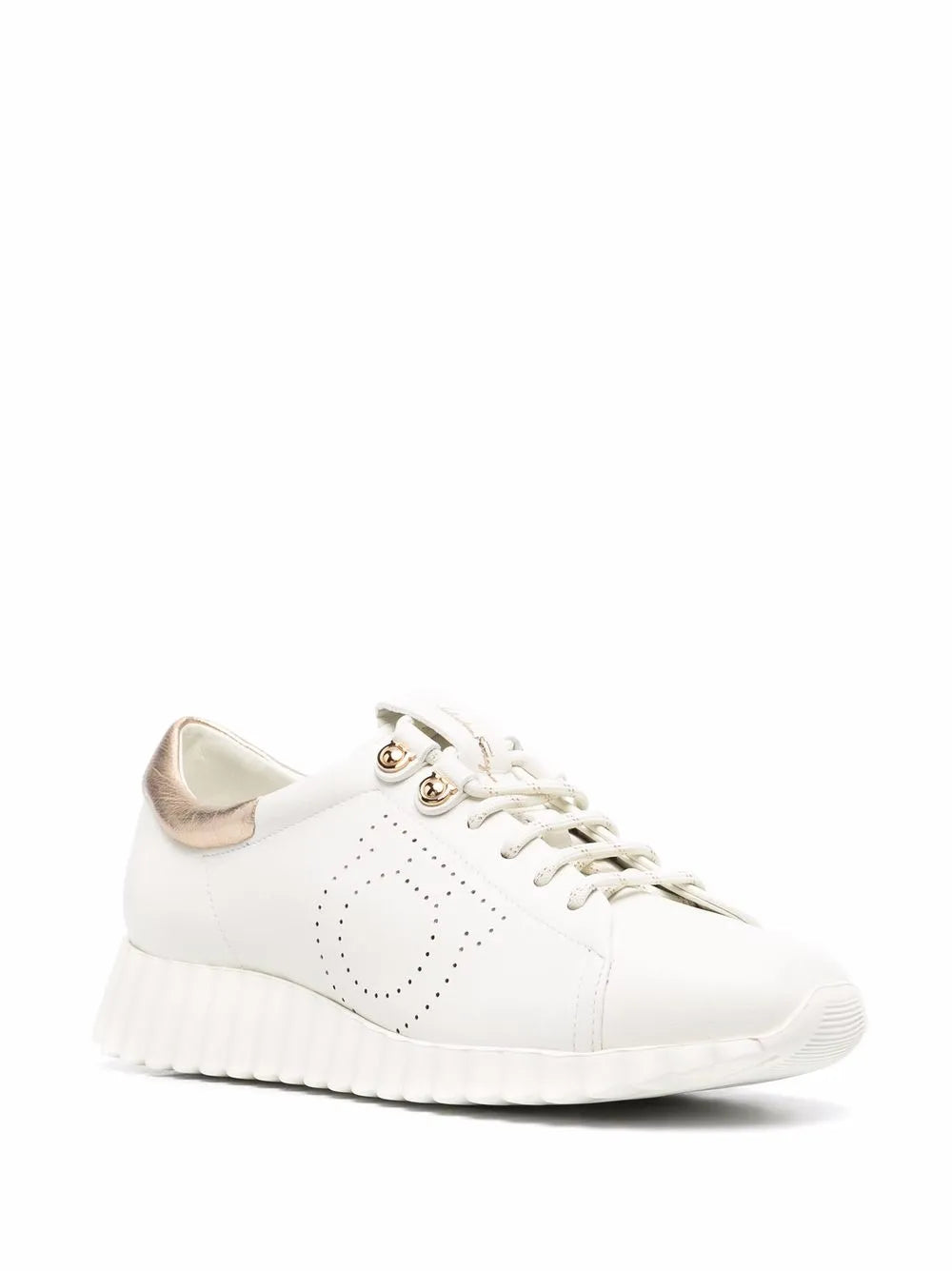 Ferragamo Gancini Low-Top Sneakers